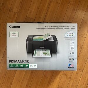 Canon PIXMA MX492 Wireless Printer